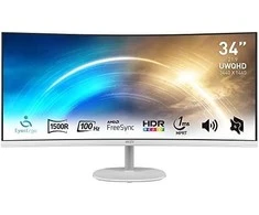 MSI PRO MP341CQWDE 86 cm (34") VA UWQHD 4 ms 100 Hz monitorius