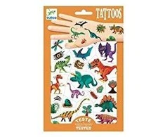 Djeco Tatuiruotės - Dinozaurai (50+ tatuiruočių) ( DJ09598 )