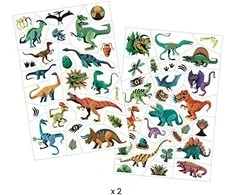 Djeco Tatuiruotės - Dinozaurai (50+ tatuiruočių) ( DJ09598 )