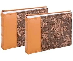 Nuotraukų rėmelis Victoria Collection Albumas B 10x15/100M Gėlė-2, bronza 2vnt