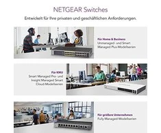 Šakotuvas NETGEAR jungiklis nevaldomas 8 prievadų Gigabit POE / POE +