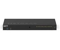 Šakotuvas NETGEAR 12 prievadų AV linija M4250-10G2XF-PoE++ 8x1G Utra90 PoE++ 802.3bt 720W 2x1G 2xSFP+ valdomas jungiklis