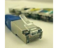 NETRACK BZPAT3FB pataisomasis kabelis RJ45 beknis Cat 5e FTP 3m mėlynas