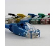 NETRACK BZPAT3UB pataisomasis kabelis RJ45 beknis Cat 5e UTP 3m mėlynas