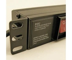 NETRACK 125-19-02 maitinimo paskirstymo blokas 19 colių 1U 230V/16A 8xE ALU