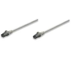 Intracom INTELLINET tinklo kabelis Cat6 U/UTP RJ45 vyriškas / RJ45 vyriškas 2,0 m 7 pėd. Pilka