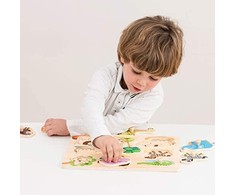 New Classic Toys Dėlionė - Safaris ( 10431 )