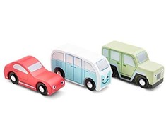New Classic Toys Medinių transporto priemonių rinkinys (3 vnt.) ( 11932 )
