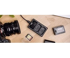 Dviejų kanalų įkroviklis Newell FDL-USB-C skirtas NP-FZ100 baterijai