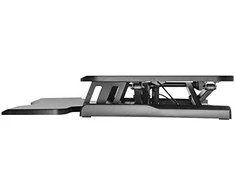 Laikiklis „NEOMOUNTS BY NEWSTAR WORKSTATION“ – SĖDIMO-STOVIMO DARBO VIETA (AUKŠČIO REGULIAVIMAS: 11–51 CM)