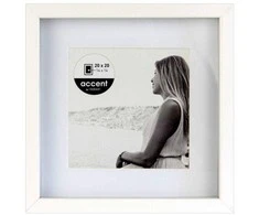 Nuotraukų rėmelis Nielsen Design Nielsen Aura balta 20x20 Mediena įsk. Passepartout 1115001