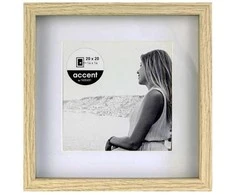 Nuotraukų rėmelis Nielsen Design Nielsen Aura ąžuolas 20x20 Mediena įsk. Passepartout 1115002