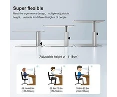 Laikiklis Nillkin HighDesk Adjustable monitoriaus stovas sidabrinės spalvos