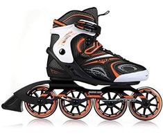 Riedučiai Nils Extreme NA1060S juodi-oranžiniai - 41