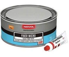 Novol Glaistas su stiklo pluoštu FIBER 1.8kg