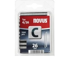 Kabės NOVUS 4 (C) 26 mm (1100vnt.)