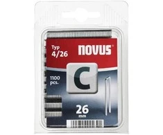 Kabės NOVUS 4 (C) 26 mm (1100vnt.)