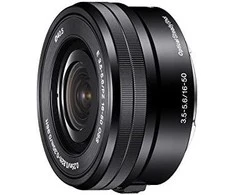 Sony SEL-1650 E16-50mm, F3.5-5.6 naujas standartinis priartinimo objektyvas