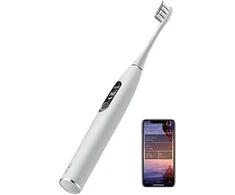Elektrinis dantų šepetėlis Oclean X Pro Elite, pilkas