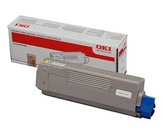 Oki C 610 (44315305), geltona kasetė