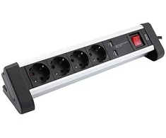 Olympia Olympia IOIO maitinimo šaltinis, veikia 4 fach Steckodesenleiste su 2x USB "SL 2425 U"
