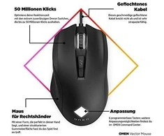 Hewlett Packard (HP) HP OMEN Vector Pelė