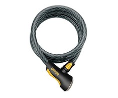 OnGuard Akita 8036 dviračio užraktas pilka-geltona (17908)