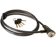 OnGuard dviračio užraktas ONGUARD Akita 8037 kabelis - 20 mm 100 cm - 5 x raktai su kodu