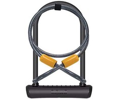 OnGuard U-Lock Neon dviračio spyna juoda 10x1200 mm (8154BL)