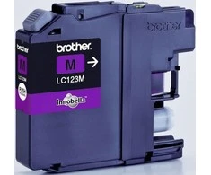 Brother LC123M | Rašalo kasetė | Magenta