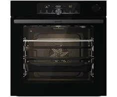 Gorenje Orkaitė BSA6747A04BGWI 77 L, Daugiafunkcis, EcoClean, Mechaninis valdymas, Garų funkcija, Aukštis 59,5 cm, Plotis 59,5 cm, Juodas