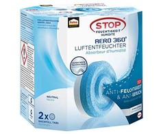 Sausintuvas Pattex Pattex Luftentfeuchter Nachfüll Tabs für Aero 360 2x450g
