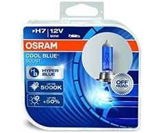Żarówka Automobilinės lemputės Osram Cool Mėlyna Boost H7, 80W, 2 vnt.