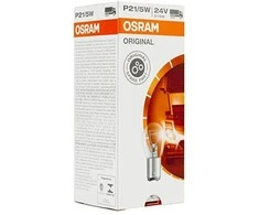 OSRAM Automobilinė lemputė 21/5W 24V BA15D 1vnt