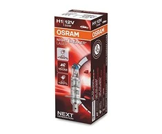 Osram lemputės Night Breaker lazerinis,+150%, H1, 55W, 1vnt.O64150NL