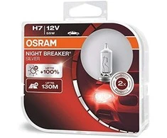 OSRAM NIGHT BREAKER Sidabrinis H7 64210NBS HCB 2V