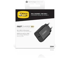 OTTERBOX STANDARTINIS EU SIENINIS Įkroviklis 20W - 1X USB-C 20W USB-PD Juodas