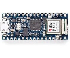 Arduino Nano 33 IoT su jungtimis