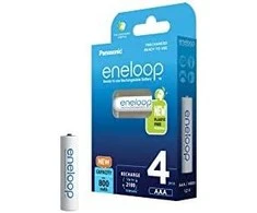 „Panasonic“ | Įkraunamos baterijos | ENELOOP BK-4MCDE/4BE | AAA | 800 mAh | 4 vnt.