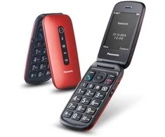 Panasonic KX-TU550EXR 4G Raudona
