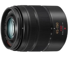 Objektyvas Panasonic LUMIX G Vario 45-150mm f/4-5.6 Asph. Mega O.I.S. (H-FS45150-K) Juodas