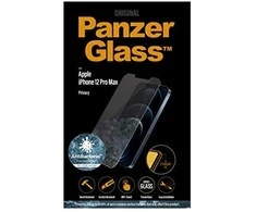 Panzer Glass PREMIUM TEMPERED biometrinio stiklo ekrano apsauga, visas dangtelis skirtas iPhone 12 Pro Max Privacy AB