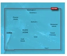 Garmin Polinezijos pakrančių žemėlapiai BlueChart g3 Vision | VPC019R | microSD™/SD™
