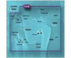 Garmin Naujosios Kaledonijos - Fidžio pakrančių žemėlapiai BlueChart g3 Vision | VPC018R | microSD™/SD™