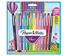 Papermate Flomasteriai Paper Mate Flair Carnival M 12 vnt. - 2108466