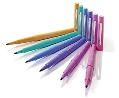 Tušinukų rinkinys piešimui PaperMate Flair Candy Pop Dėklas 16 Vnt. - 2061395