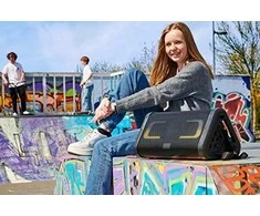 Garsiakalbis BigBen Big Ben Nešiojama kolonėlė Bluetooth 2x Mikrofonas Party KBOX Karaoke Podświelnie 200W