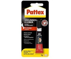 klijų pistoletas Pattex Pattex Sekundenkleber Classic Flüssig WA97, Tube mit 3g