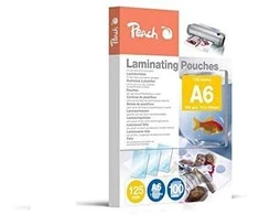 Peach Persikų laminavimo maišelis A5, 125 mikrofonai, 100 vnt (510321)