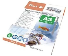 Peach Laminierfolien A3 303x426mm 80mic matinis 100Stk.